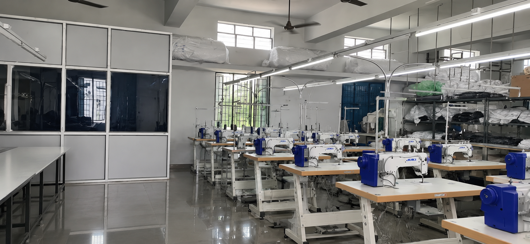 Garment manufacturing factory Tirupur