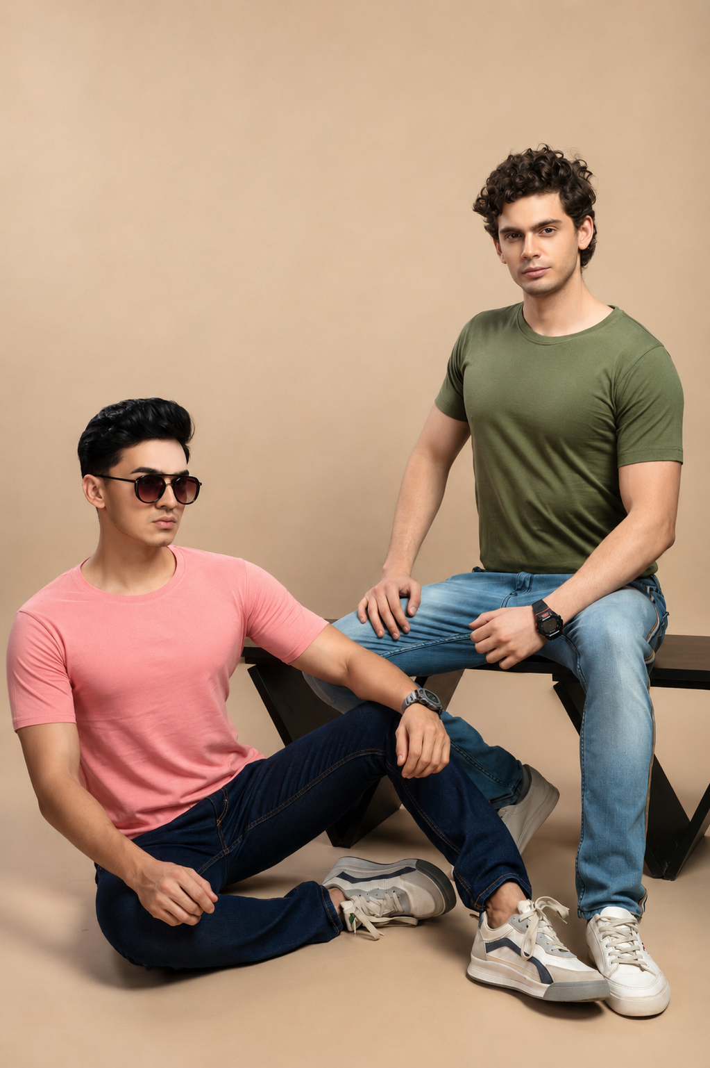 Men's bulk T-shirt manufacturing Tirupur