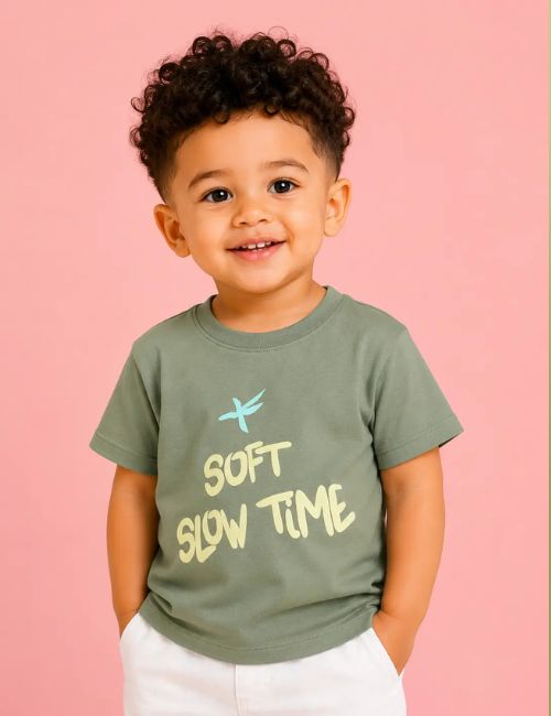 Baby soft cotton tee
