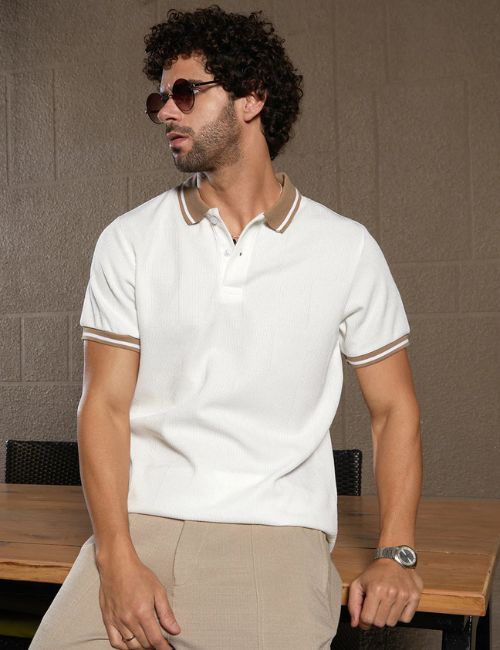 Men's polo T-shirt