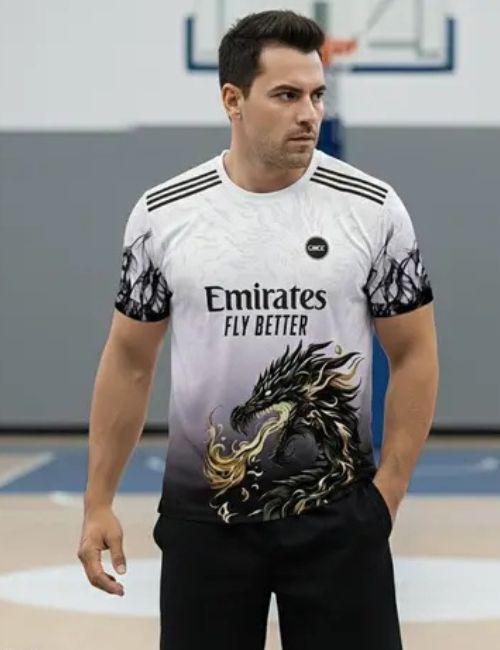 Men's sports dry-fit T-shirt