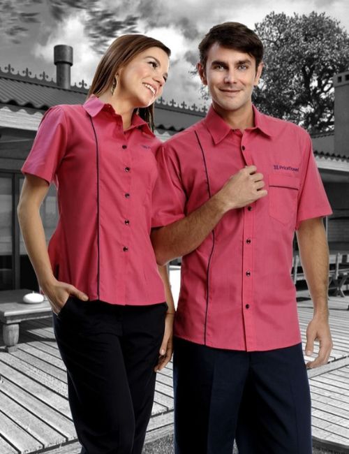 Corporate uniform shirt