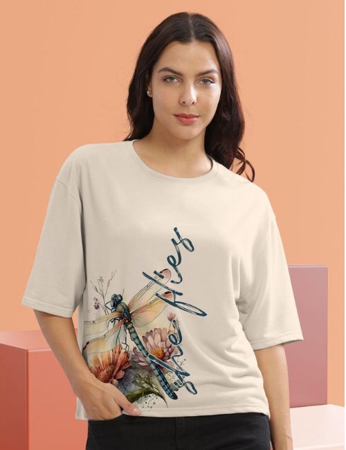 Women's crew neck T-shirt
